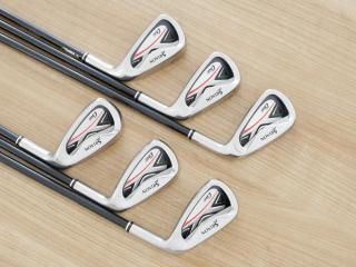Iron set : Other Brand : ชุดเหล็ก Srixon GIE (ใบใหญ่ ตีง่าย) มีเหล็ก 5-Pw (6 ชิ้น) ก้านกราไฟต์ Miyazaki 61 Flex R