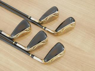 Iron set : Katana : ชุดเหล็กกระเทย Katana Voltio G Series มีเหล็ก 7-Pw,Aw (5 ชิ้น ระยะเทียบเท่า เหล็ก 6-Pw) ก้าน Tour AD VT-5 Flex R