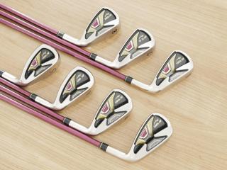 iron_set : ชุดเหล็ก Yonex Royal DTP (ออกปี 2016 ท๊อปสุด ก้านดีมาก หน้าเด้ง ตีไกลสุดๆ) มีเหล็ก 6-Pw,Aw,Sw (7 ชิ้น) ก้านกราไฟต์ Flex R