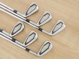 Iron set : Other Brand : ชุดเหล็ก Srixon ZXi5 i-Forged Black Chrome (หายาก ออกปี 2024) มีเหล็ก 5-Pw (6 ชิ้น) ก้านเหล็ก Design Tuning Modus 105 Flex S