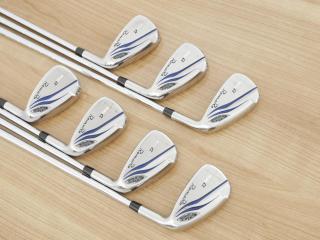 iron_set : ชุดเหล็ก Romaro Ray Alpha Forged (ปี 2021 ใบใหญ่ ตีไกลกว่าปกติมาก) มีเหล็ก 5-Pw,Aw (7 ชิ้น) ก้านเหล็ก NS Pro 950 NEO Flex S