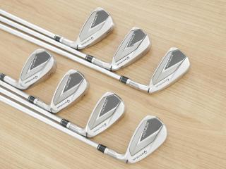 Iron set : Taylormade : ชุดเหล็ก Taylormade Stealth (ออกปี 2022 Japan Spec.) มีเหล็ก 6-Pw,Aw,Sw (7 ชิ้น) ก้านกราไฟต์ Fujikura MCI 70 Flex R