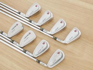 Iron set : Maruman : ชุดเหล็ก Maruman M1 Cavity (เหล็กตีไกลในตำนานครับ) มีเหล็ก 5-Pw,Aw,Sw (8 ชิ้น) ก้านเหล็ก NS Pro 950 Flex R