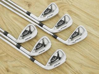 iron_set : ชุดเหล็ก Callaway APEX Forged (รุ่นปี 2022) มีเหล็ก 5-Pw (6 ชิ้น) ก้านเหล็ก NS Pro Modus 105 Flex S