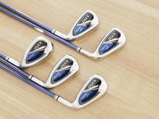 Iron set : XXIO : ชุดเหล็ก XXIO 8 (ใบใหญ่ ตีง่าย ไกล) มีเหล็ก 7-Pw,Sw (5 ชิ้น) ก้านกราไฟต์ MP-800 Flex SR