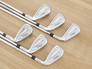 Iron set : Titleist : ชุดเหล็ก Titleist T350 Forged (รุ่นใหม่ล่าสุด ออกปี 2023) มีเหล็ก 6-Pw,48 (6 ชิ้น) ก้านเหล็ก NS Pro 880 AMC Flex S