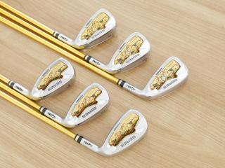 Iron set : Honma : **ก้าน 3 ดาว** ชุดเหล็ก Honma Beres AIZU (รุ่นปี 2023) มีเหล็ก 7-11,Aw (6 ชิ้น เทียบเท่า 6-PW) ก้าน Honma ARMRQ MX Flex R2 (3 ดาว)