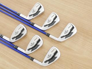Iron set : Callaway : ชุดเหล็ก Callaway APEX Forged มีเหล็ก 5-Pw (6 ชิ้น) ก้านกราไฟต์ Flex R