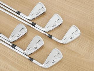 Iron set : Callaway : ชุดเหล็ก Callaway X Forged Star (ออกปี 2024) มีเหล็ก 5-Pw (6 ชิ้น) ก้านเหล็ก NS Pro Modus 105 Flex S