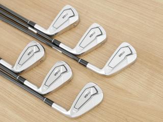 Iron set : PRGR : ชุดเหล็ก PRGR 02 Forged (ปี 2023 นุ่มมาก หายาก) มีเหล็ก 5-Pw (6 ชิ้น) ก้านกราไฟต์ Mitsubishi Diamana Flex S