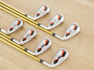 iron_set : ชุดเหล็ก Katana Sword ATC-589a (หน้าเด้ง) มีเหล็ก 6-Pw,Aw,Sw (7 ชิ้น) ก้านกราไฟต์ Fujikura Speeder 589 Flex R