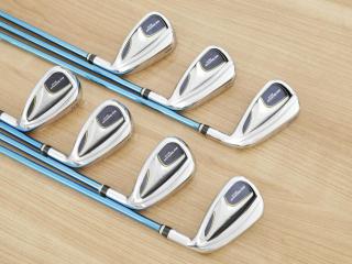 iron_set : ชุดเหล็ก Callaway Big Bertha Beta (ใบใหญ่ ตีง่าย ไกล) มีเหล็ก 6-Pw,Aw,Sw (7 ชิ้น) ก้านเหล็ก True Temper ALLOY BLUE R300
