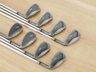 iron_set : ชุดเหล็ก Maruman Majesty Royal Black Forged (ปี 2021 รุ่นท๊อป หายาก) มีเหล็ก 5-Pw,Aw,Sw (8 ชิ้น) ก้านเหล็ก NS Pro 850 Flex S