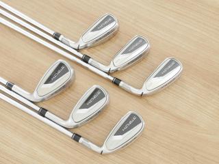 Iron set : Taylormade : ชุดเหล็ก Taylormade Stealth HD (ออกปี 2022 Japan Spec. ใบใหญ่มาก ตีง่ายสุดๆ) มีเหล็ก 5-Pw (6 ชิ้น) ก้านเหล็ก KBS Max MT 85 Flex S