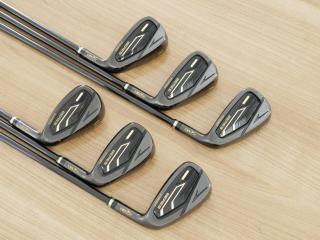 Iron set : Honma : ชุดเหล็ก Honma Beres 09 Forged Black (รุ่นล่าสุด ออกปี 2024 สวยมากๆ) มีเหล็ก 6-11 (6 ชิ้น เทียบเท่า 6-Pw) ก้าน ARMRQ FX Flex R