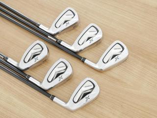 Iron set : XXIO : ชุดเหล็ก XXIO X Forged (รุ่นปี 2021) มีเหล็ก 6-Pw,Aw (6 ชิ้น) ก้านกราไฟต์ Miyazaki AX-1 Flex S