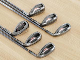 iron_set : ชุดเหล็กกระเทย Maruman Shuttle i3000x มีเหล็ก 7-10,Pw,Aw (6 ชิ้น เทียบเท่า 6-Pw,Aw) ก้านกราไฟต์ Flex SR 