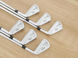 iron_set : ชุดเหล็ก Callaway X Forged (รุ่นล่าสุด ปี 2024 นุ่ม แน่น หล่อมาก) มีเหล็ก 5-Pw (6 ชิ้น) ก้านเหล็ก NS Pro Modus 120 Flex S