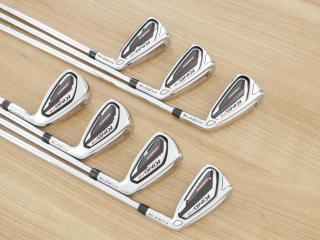 iron_set : ชุดเหล็ก Cobra King F9 มีเหล็ก 4-Pw (7 ชิ้น) ก้านเหล็ก NS Pro ZELOS 8 Flex S