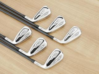 iron_set : ชุดเหล็ก Titleist AP1 718 (ออกปี 2018) มีเหล็ก 5-Pw (6 ชิ้น) ก้านกราไฟต์ Fujikura MCI 60 Flex S