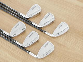 Iron set : Maruman : ชุดเหล็ก Maruman Majesty Conquest (รุ่นท๊อปสุด ออกปี 2022 ของใหม่ 6 หมื่นบาท) มีเหล็ก 6-Pw,Pa (6 ชิ้น) ก้านกราไฟต์ Flex SR