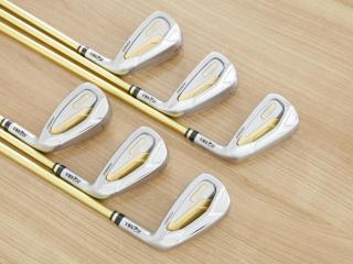 iron_set : **ก้าน 3 ดาว** ชุดเหล็ก Honma Beres 2020 Forged (ออกปี 2020) มีเหล็ก 6-11 (6 ชิ้น เทียบเท่า 5-Pw) ก้าน ARMRQ (47) Flex SR (3 ดาว)