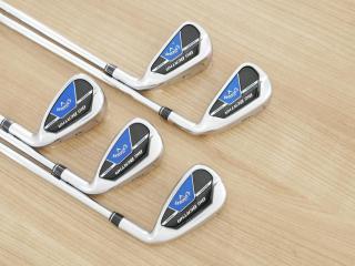 iron_set : ชุดเหล็ก Callaway Big Bertha B21 (ออกปี 2021 ตีง่ายที่สุดของ Callaway) มีเหล็ก 6-Pw (5 ชิ้น) ก้านเหล็ก NS Pro 950 NEO Flex S