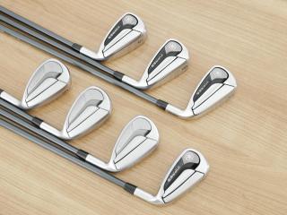 Iron set : Yamaha : ชุดเหล็ก Yamaha Inpres DriveStar Type D (รุ่นล่าสุด ออกปี 2024 ตีไกลที่สุด ไกลกว่าเหล็กทั่วไป 2 เบอร์ หน้าเด้งมากๆ) มีเหล็ก 7-Pw,Aw,As,Sw (7 ชิ้น) ก้านกราไฟต์ Fujikura Speeder NX M-425i Flex R