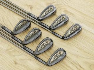 iron_set : ชุดเหล็ก Tsuruya AXEL Gold Premium III (รุ่นปี 2019 ของใหม่ 6 หมื่นกว่าบาท หน้าเด้งสุดๆ ไกลสุดๆๆ) มีเหล็ก 7-Pw,Aw,As,Sw (7 ชิ้น) ก้านกราไฟต์ Flex R