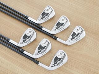 Iron set : Callaway : ชุดเหล็ก Callaway APEX Forged (ปี 2020) มีเหล็ก 5-Pw (6 ชิ้น) ก้านกราไฟต์ Fujikura Speeder Evolution Flex R