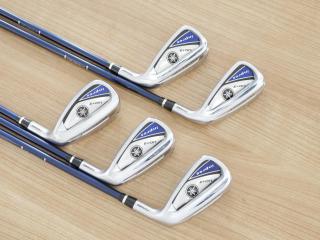 Iron set : Yamaha : ชุดเหล็ก Yamaha Inpres UD+2 (ออกปี 2019 ตีไกลที่สุด ไกลกว่าเหล็กทั่วไป 2 เบอร์ หน้าเด้ง COR 0.822) มีเหล็ก 7-Pw,Aw (5 ชิ้น) ก้านกราไฟต์ Flex SR