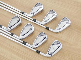 Iron set : Yamaha : ชุดเหล็ก Yamaha Inpres DriveStar (ออกปี 2023 ตีไกลที่สุด ไกลกว่าเหล็กทั่วไป 2 เบอร์ หน้าเด้งมากๆ) มีเหล็ก 6-Pw,Aw,As (7 ชิ้น) ก้านเหล็ก NS Pro 850 Neo Flex S