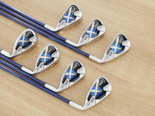 Iron set : Callaway : ชุดเหล็ก Callaway X-22 มีเหล็ก 5-Pw,Sw (7 ชิ้น) ก้านกราไฟต์ Flex R