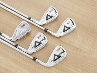 Iron set : PRGR : ชุดเหล็ก PRGR ID Nabla RS Titan Face (ปี 2015 หน้าเด้ง ตีไกล) มีเหล็ก 6-Pw (5 ชิ้น) ก้านกราไฟต์ Mitsubishi Rayon M-37 (Flex R)