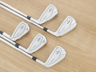 Iron set : Callaway : ชุดเหล็ก Callaway ELYTE Max Fast (ออกปี 2025 ตีง่ายมาก ไกล Japan Spec.) มีเหล็ก 6-Pw (5 ชิ้น) ก้านเหล็ก NS Pro ZELOS Flex S