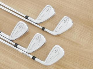 Iron set : Callaway : **ของใหม่ ยังไม่แกะพลาสติก** ชุดเหล็ก Callaway ELYTE (ออกปี 2025 ตีง่ายมาก ไกล Japan Spec.) มีเหล็ก 6-Pw (5 ชิ้น) ก้านเหล็ก NS Pro 950 NEO Flex R