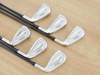 Iron set : **มีตำหนิ** ชุดเหล็ก Titleist T350 Forged (ออกปี 2023) มีเหล็ก 6-Pw,48 (6 ชิ้น) ก้านกราไฟต์ Mitsubishi TENSEI AM2 Flex S