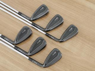 Iron set : Ping : ชุดเหล็ก Ping G710 (ปี 2021 Japan Spec. ใบใหญ่ ง่ายที่สุด ไกลที่สุดของ Ping) มีเหล็ก 5-Pw (6 ชิ้น) ก้านเหล็ก NS Pro Zelos 7 Flex R