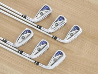 iron_set : ชุดเหล็ก Yamaha Inpres UD+2 (ออกปี 2019 ตีไกลที่สุด ไกลกว่าเหล็กทั่วไป 2 เบอร์ หน้าเด้ง COR 0.822) มีเหล็ก 6-Pw,Aw (6 ชิ้น) ก้านกราไฟต์ Fujikura MCI Flex R