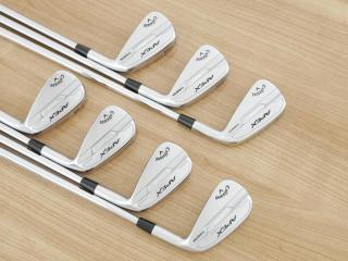 Iron set : Callaway : ชุดเหล็ก Callaway APEX Pro Forged (ออกปี 2022) มีเหล็ก 4-Pw (7 ชิ้น) ก้านเหล็ก Project X 5.5 Flex S