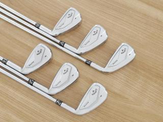 Iron set : Callaway : ชุดเหล็ก Callaway ELYTE X (รุ่นล่าสุด ออกปี 2025 ตีง่ายมาก ไกล Japan Spec.) มีเหล็ก 5-Pw (6 ชิ้น) ก้านเหล็ก NS Pro MODUS 105 Flex S