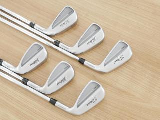 Iron set : Titleist : ชุดเหล็ก Titleist T150 Forged (รุ่นล่าสุด ออกปี 2025 นุ่ม แน่น คม) มีเหล็ก 5-Pw (6 ชิ้น) ก้านเหล็ก NS Pro Modus 115 Flex S