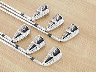 Iron set : Taylormade : ชุดเหล็ก Taylormade M6 (ออกปี 2019 Japan Spec) มีเหล็ก 5-Pw (6 ชิ้น) ก้านเหล็ก REAX 85 Flex S