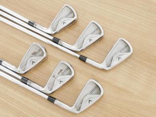 Iron set : Callaway :  ชุดเหล็ก Callaway X Forged RAW Finish (หายาก รุ่นล่าสุด ออกปี 2026 นุ่ม แน่น หล่อมาก) มีเหล็ก 5-Pw (6 ชิ้น) ก้านเหล็ก Dynamic Gold 105 S200