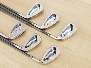 Iron set : Maruman : ชุดเหล็ก Maruman Majesty Royal Black (รุ่นท๊อปสุด ตีง่าย เด้ง ไกลมากๆ) มีเหล็ก 7-10,Pw,Aw (6 ชิ้น ระยะเทียบเท่า 6-Pw,Aw) ก้านกราไฟต์ Flex R2