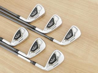 iron_set : ชุดเหล็ก Callaway APEX DCB Forged (ปี 2022) มีเหล็ก 5-Pw (6 ชิ้น) ก้านกราไฟต์ Mitsubishi Diamana 55 Flex R