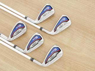 iron_set : ชุดเหล็ก Callaway Big Bertha Beta (ใบใหญ่ ตีง่ายมาก) มีเหล็ก 6-Pw (5 ชิ้น) ก้านกราไฟต์ Fujikura Air Speeder Flex R2