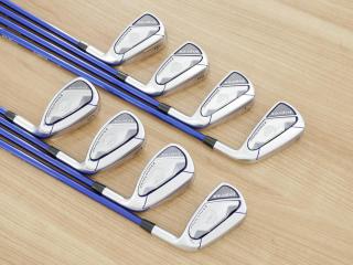 Iron set : Yamaha : ชุดเหล็ก Yamaha Inpres DriveStar (ออกปี 2023 ตีไกลที่สุด ไกลกว่าเหล็กทั่วไป 2 เบอร์ หน้าเด้งมากๆ) มีเหล็ก 6-Pw,Aw,As,Sw (8 ชิ้น) ก้านกราไฟต์ Fujikura Speeder NX M423i Flex SR