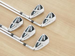 iron_set : ชุดเหล็ก Taylormade SIM MAX (ออกปี 2020 Japan Spec.) มีเหล็ก 6-Pw (5 ชิ้น) ก้านเหล็ก KBS Max 85 Flex S