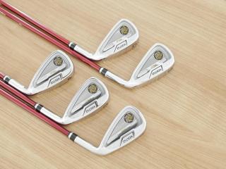 iron_set : ชุดเหล็ก Katana Voltio NINJA Silver (ปี 2018 หน้าเด้ง ตีไกล) มีเหล็ก 6-Pw (5 ชิ้น) ก้านกราไฟต์ Fujikura Speeder 561 Flex R